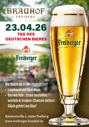 Tag des deutschen Bieres am 23.04.26