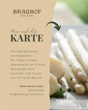 Spargelwochen im Brauhof