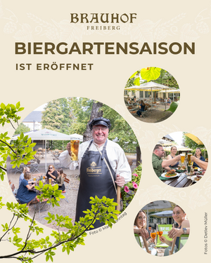 Biergarten geöffnet