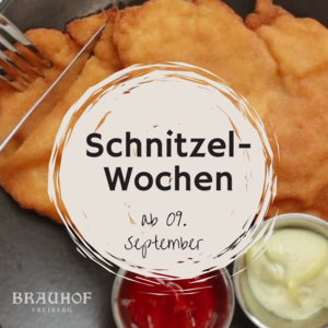 Schnitzelwochen ab 09.09.