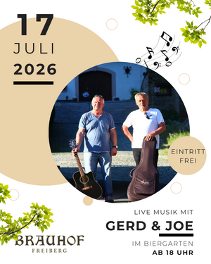 Gerd & Joe live am 17.07.26