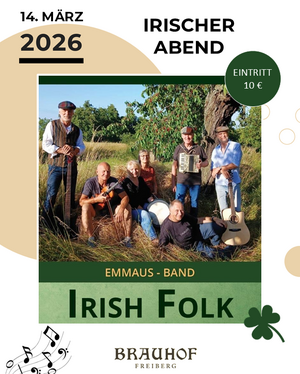 Irischer Abend am 14.03.26