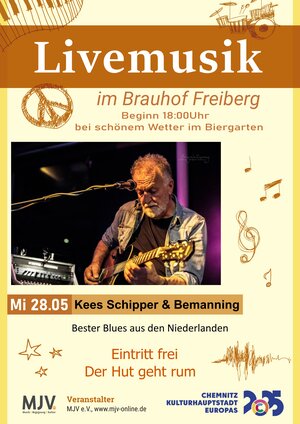 Kees Schipper im Brauhof am 28.05.2025, 18 Uhr