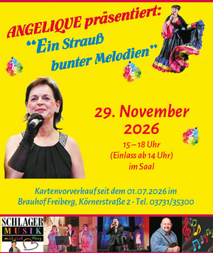 Ein Strauß bunter Melodien am 29.11.26